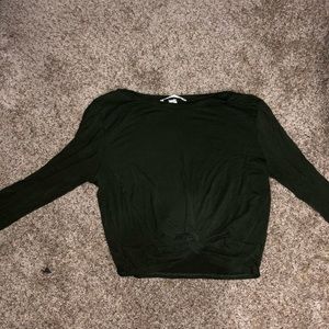 Long Sleeve Crop Top